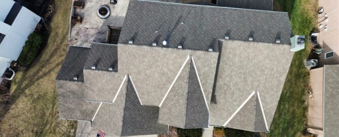 Falcon Valley Lenexa home with new roof